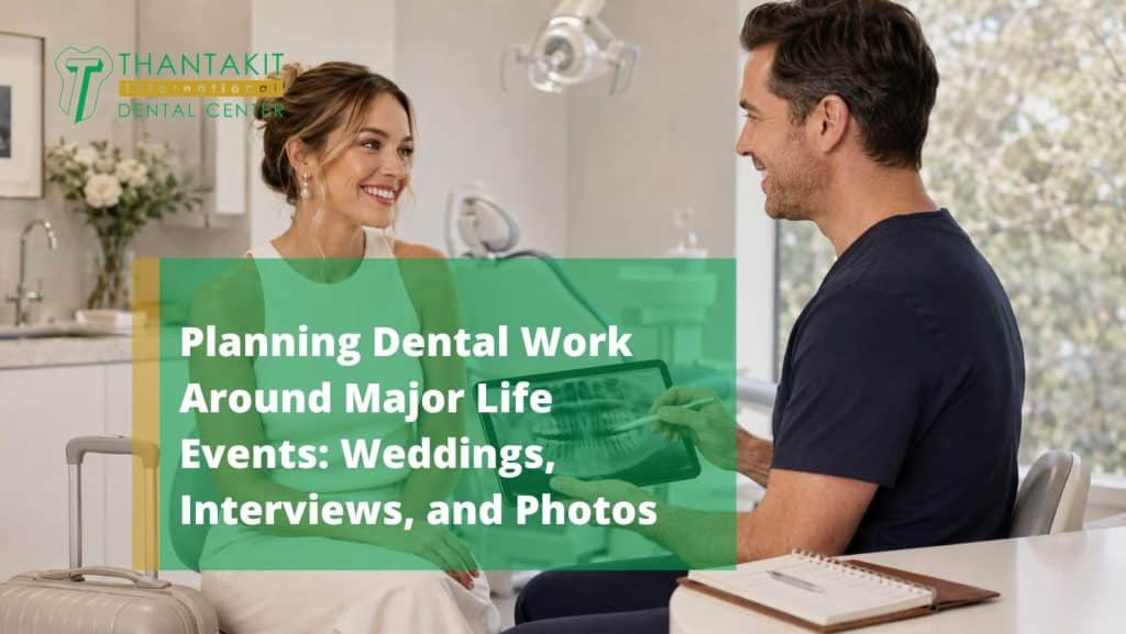 Planning Dental Work Around Major Life Events Weddings, Interviews, and Photos