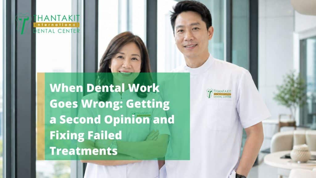 When Dental Work Goes Wrong Getting a Second Opinion and Fixing Failed Treatments