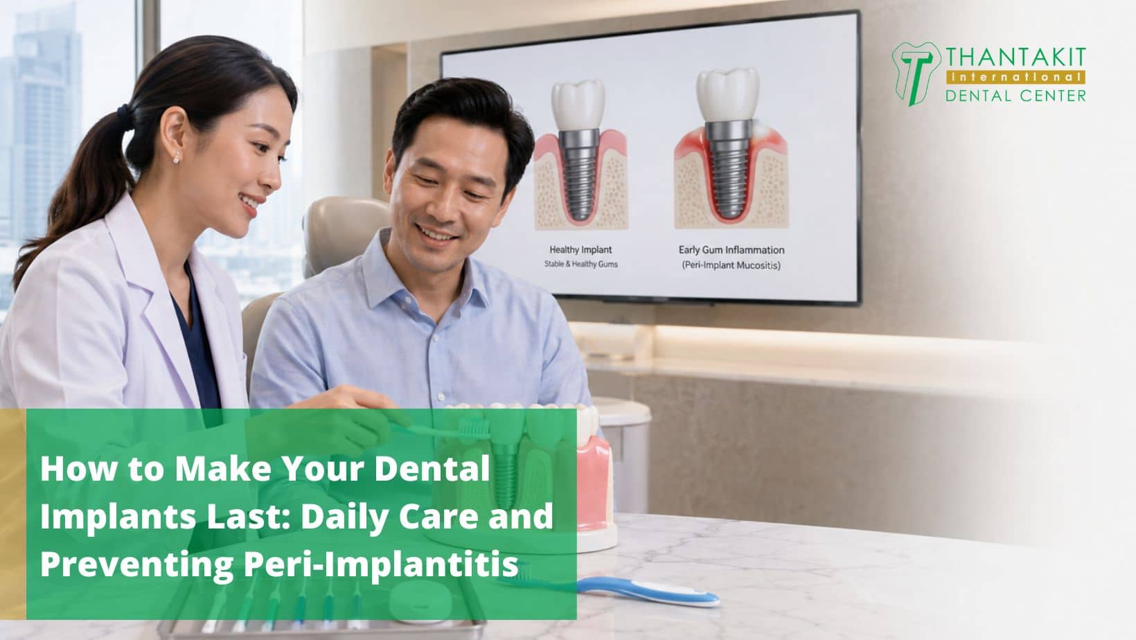 How to Make Your Dental Implants Last Daily Care and Preventing Peri-Implantitis